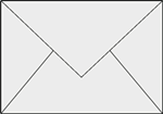Hvide kuverter 15,5x15,5
