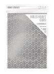 Craft Perfect 5 Ark 280gsm Silver Damask
