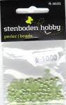 Halve Perler Lime 4mm