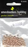 Halve Perler Fersken 4mm