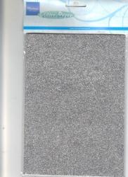 Glitter Paper 5 x A5 Slv CA3122