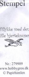 Stempel Tilykke Med Den Lille 279909