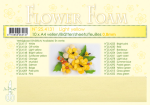 Leane Flower Foam A4 24.4131 Ligth Yellow