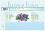 Leane Flower Foam A4 24.4278 Ligth Blue