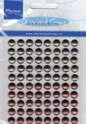 selvklbende perler - metal JU0955