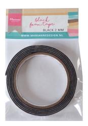 Foam Tape Black 2 x 12 mm