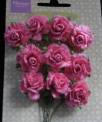 Papirblomster 10 stk Bright Pink RB2258