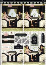 Kortpakning Art Deco PMA169081
