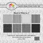 Dixi Craft Black & White no2 15 x 15 12g PP0017