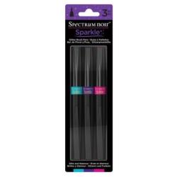 Glitter Pen 3 stk Spec Noir Sparkle SPA-GLIT3