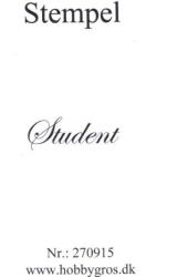 Stempel Student 270915