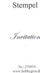 Stempel Invitation 270919