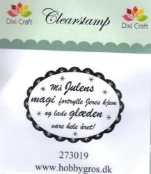 Clear stamp m Julens magi fortrylle 273019