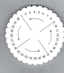 Kumihimo Disk 10 cm